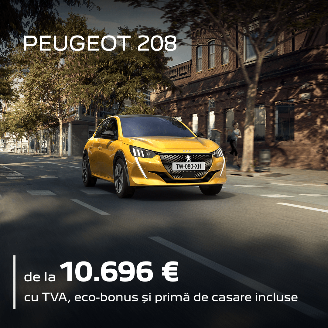 Peugeot 208 prin programul Rabla